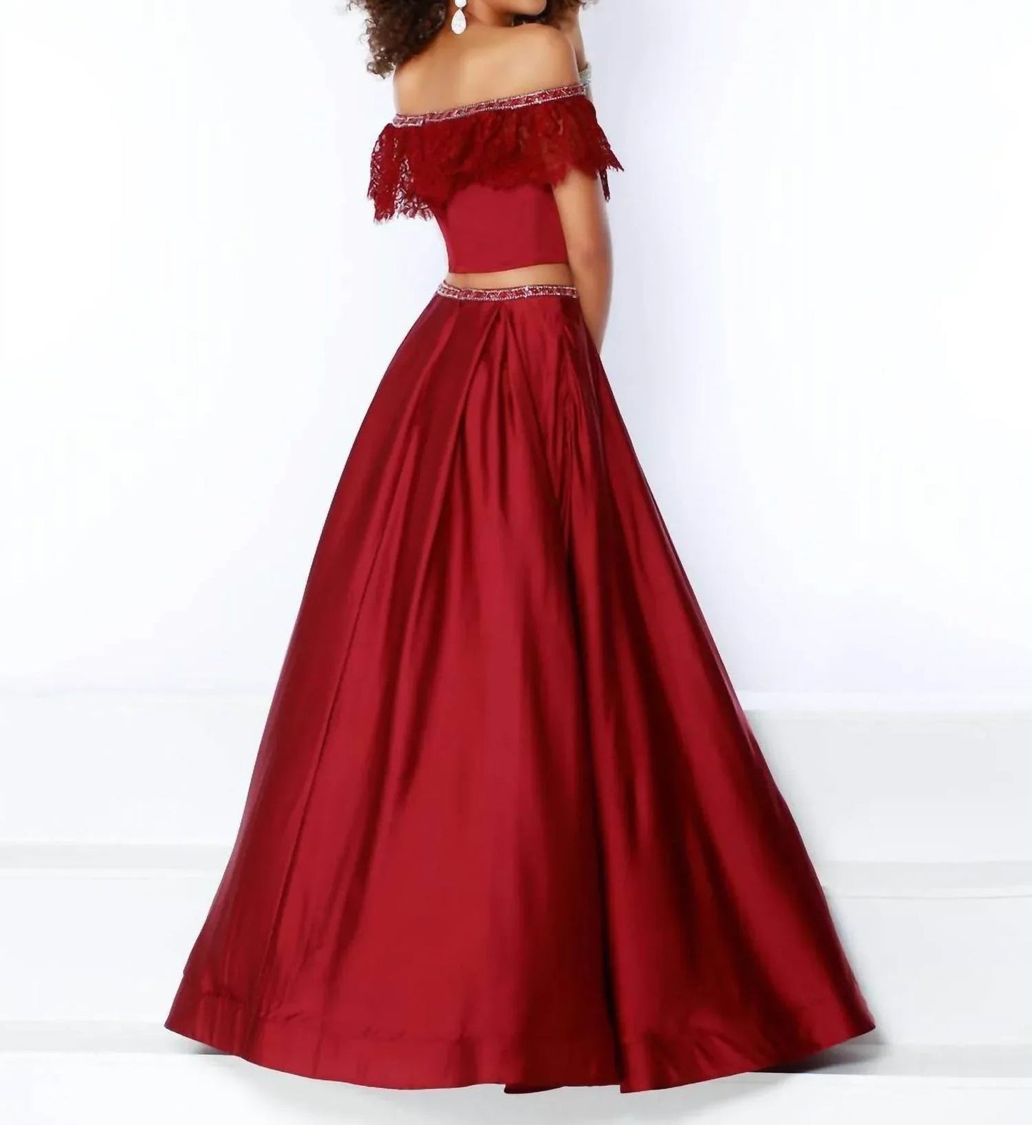 Off The Shoulder Prom Dress