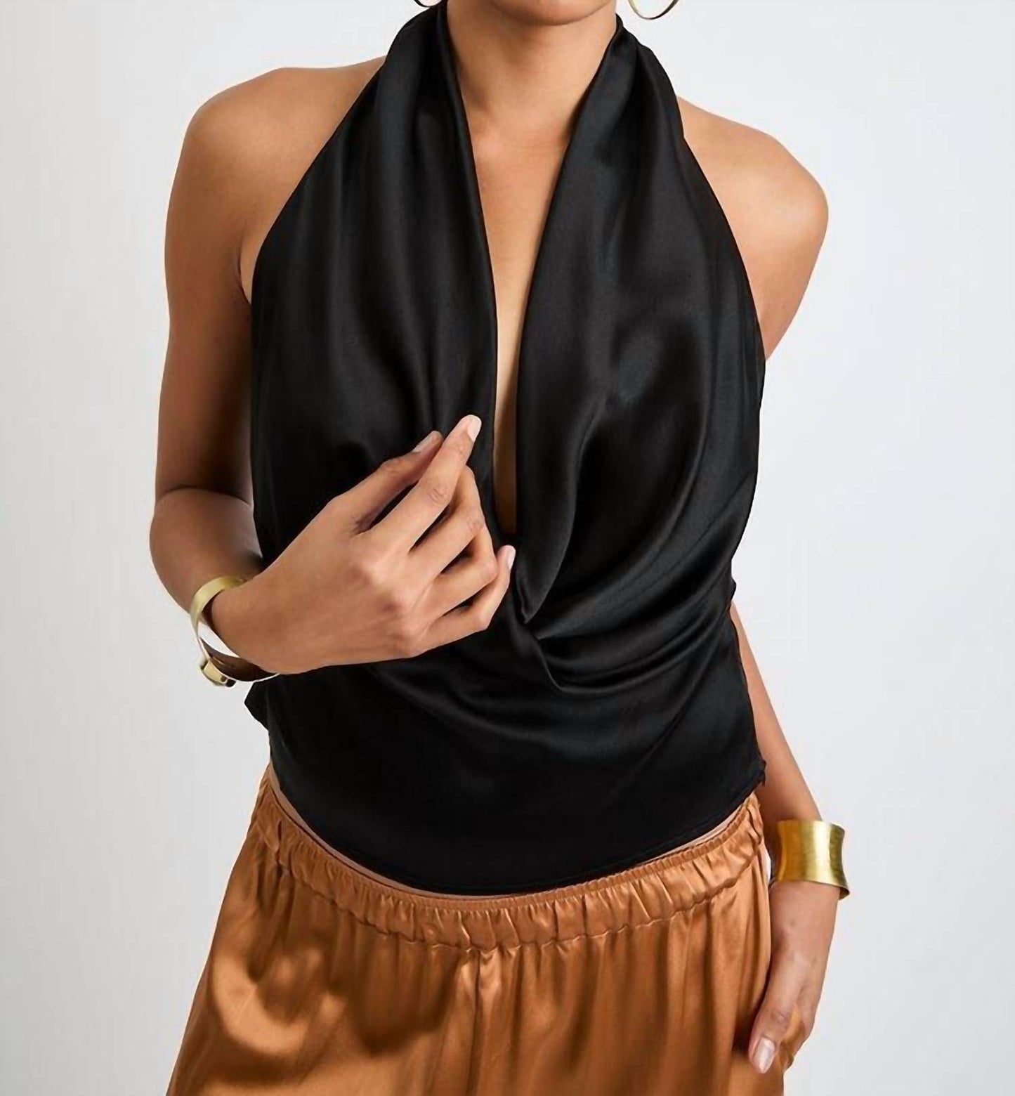 Poppy Silk Top