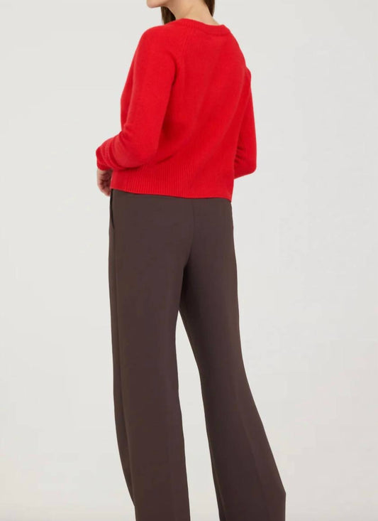 Blakely Cashmere V-neck Top