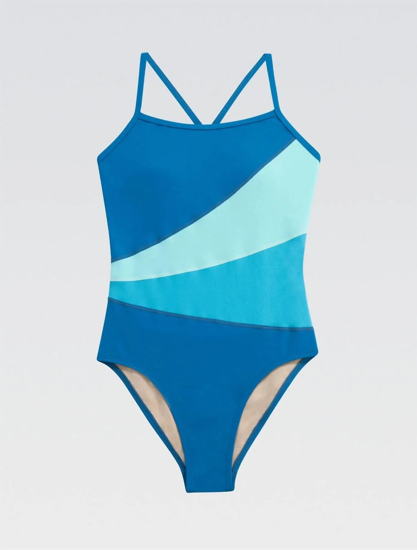 Aquashape Color Block Badeanzug