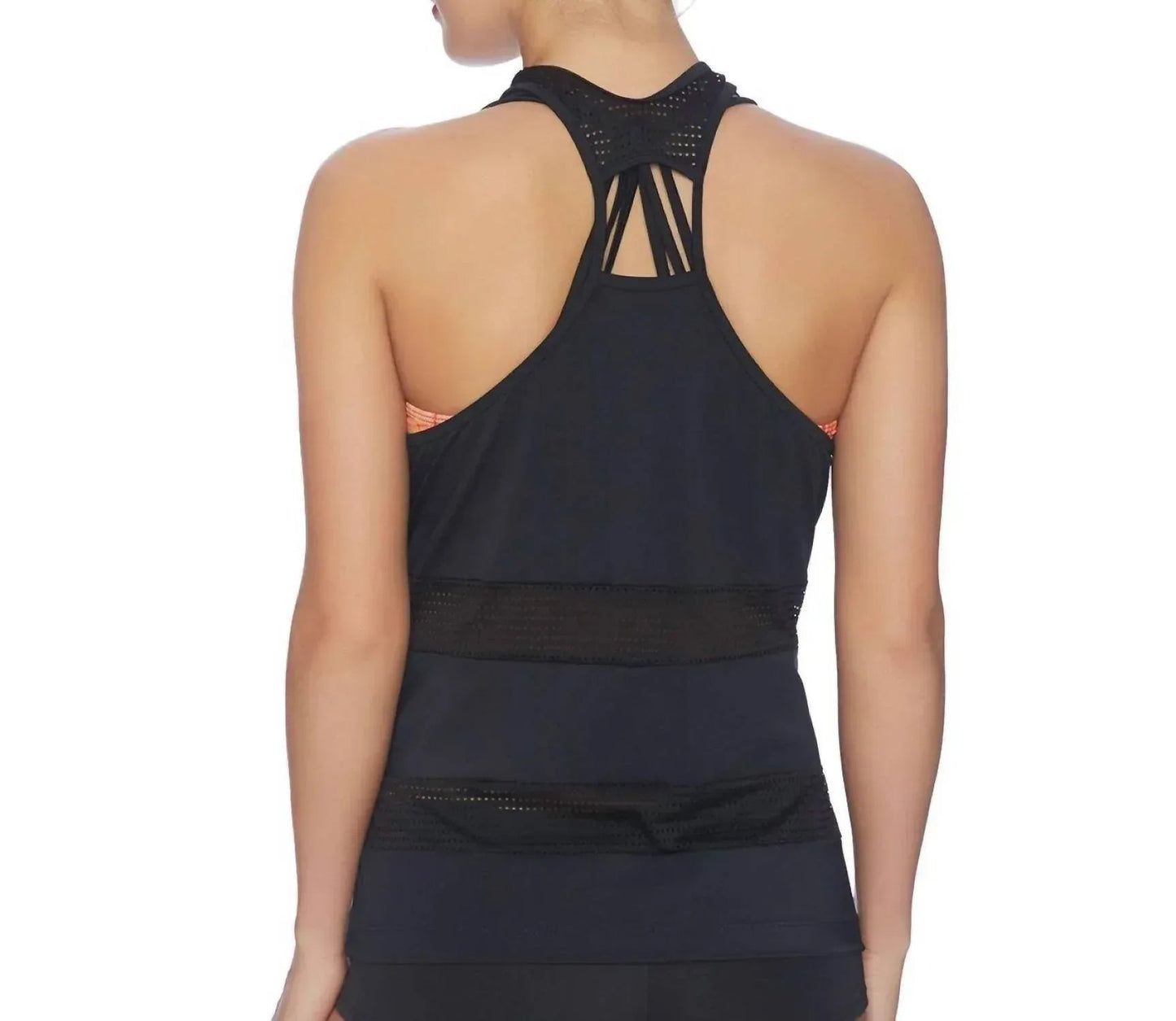Galaxy Activated 2-in-1 High Neck Tank Top With Sports Bra