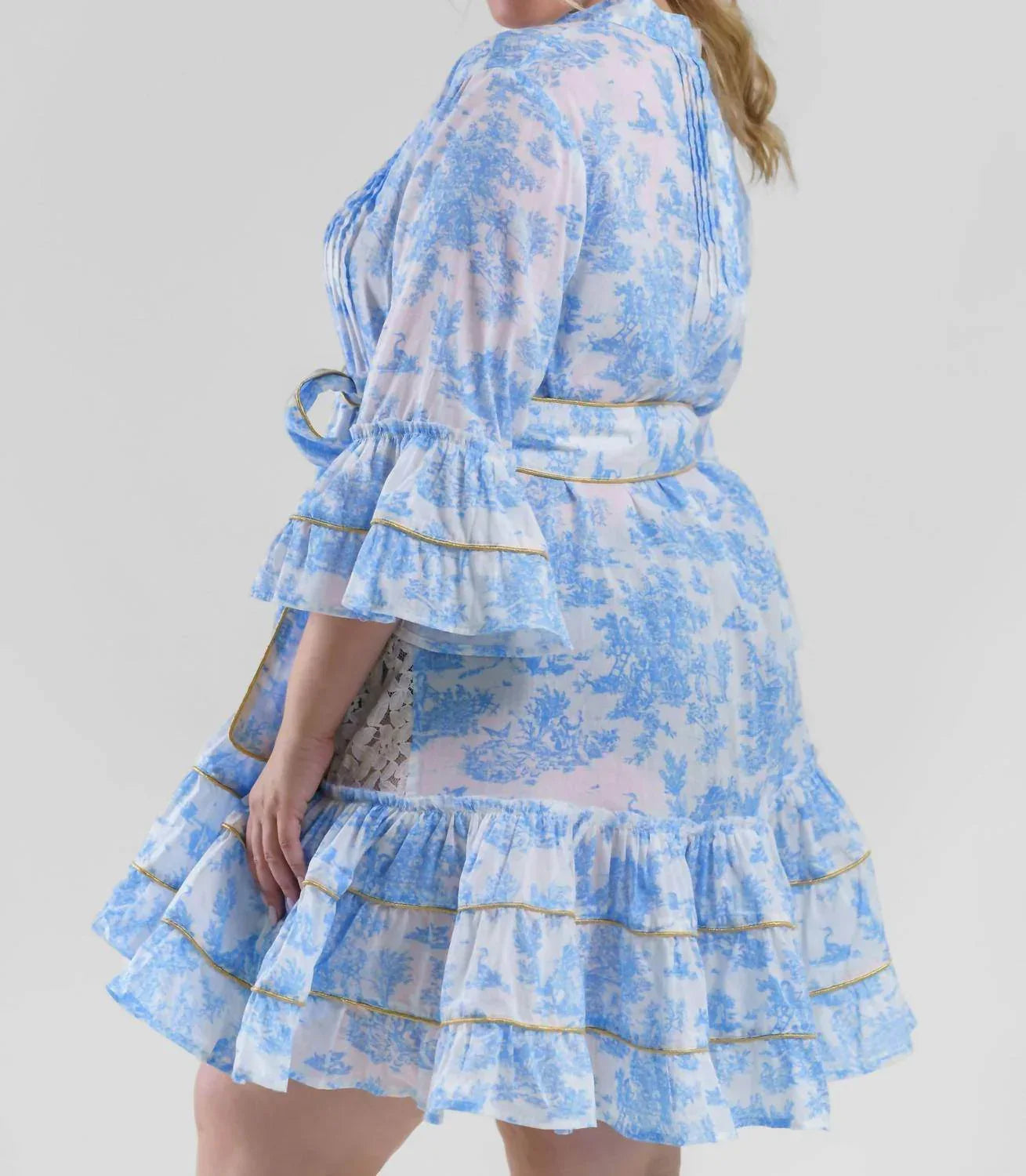 Toile Capsule Mini Dress - Plus