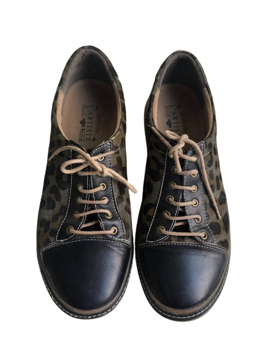 Women's Libbi-leopard Lace Up Shoes