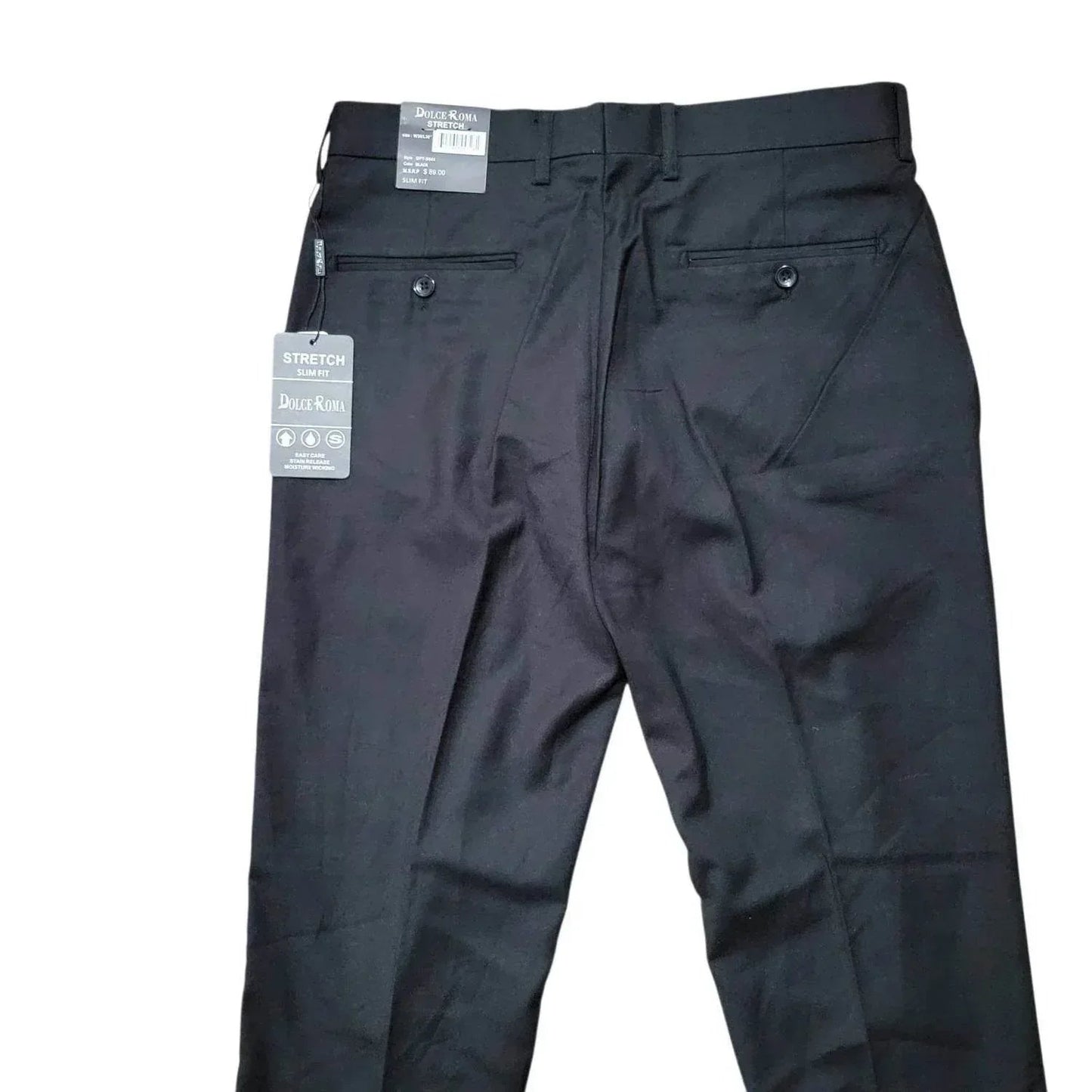 Herren Stretch Slim-Fit Anzughose