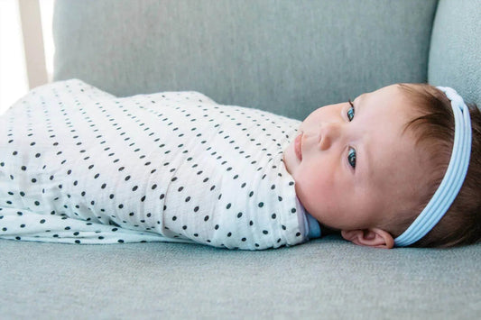 Baby Organic Muslin Gauze Swaddle Blanket - Hazel