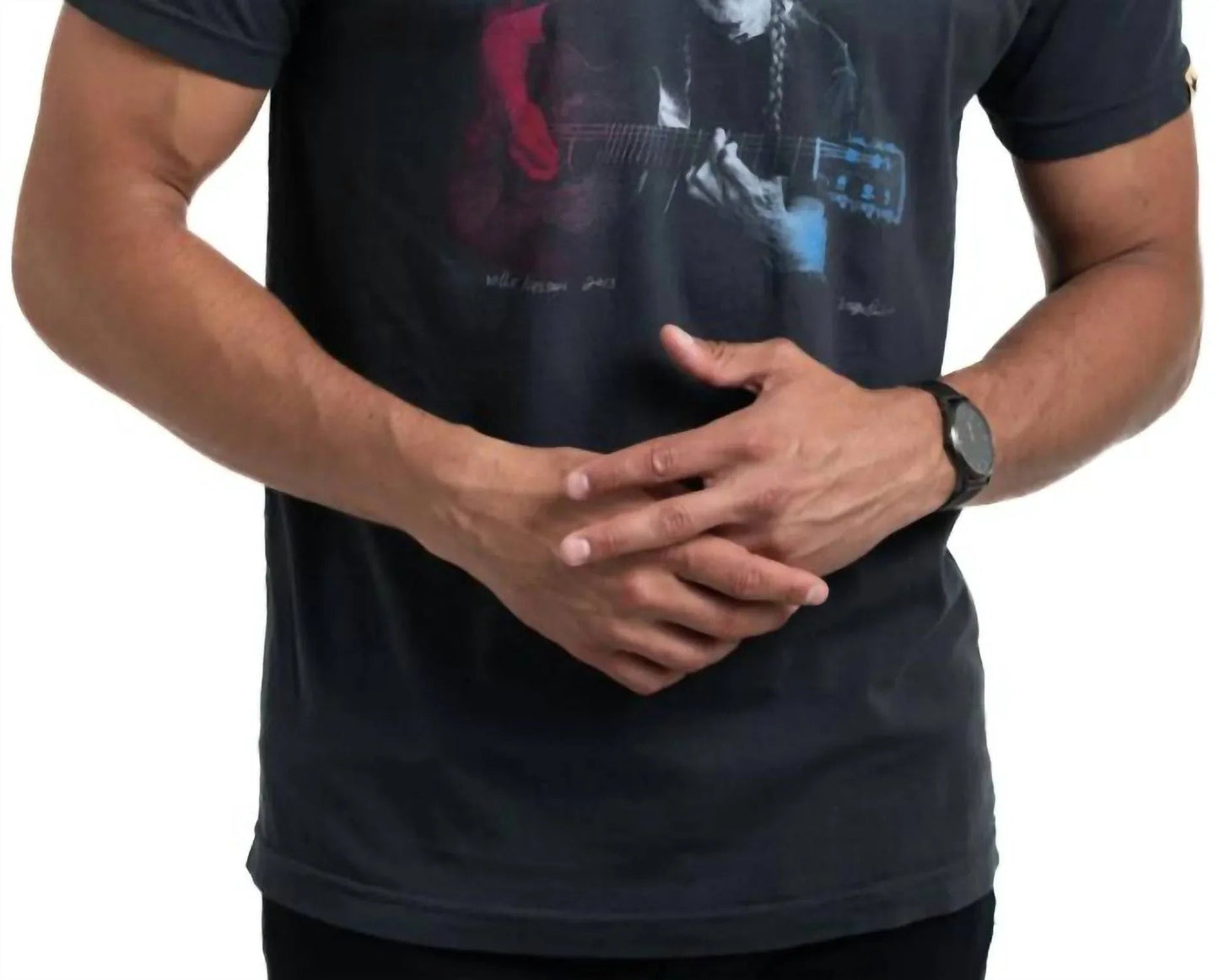 Herren-Willie-Nelson-Oberteil