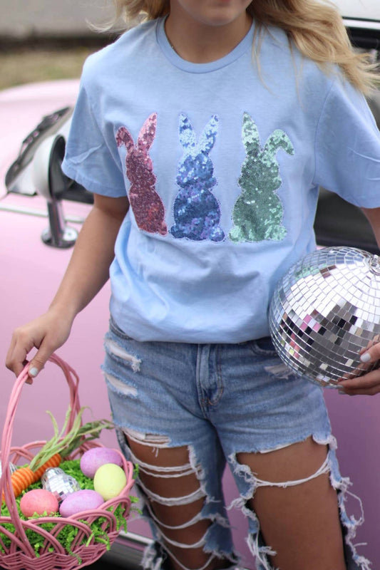 Easter Bunny Trio Tee