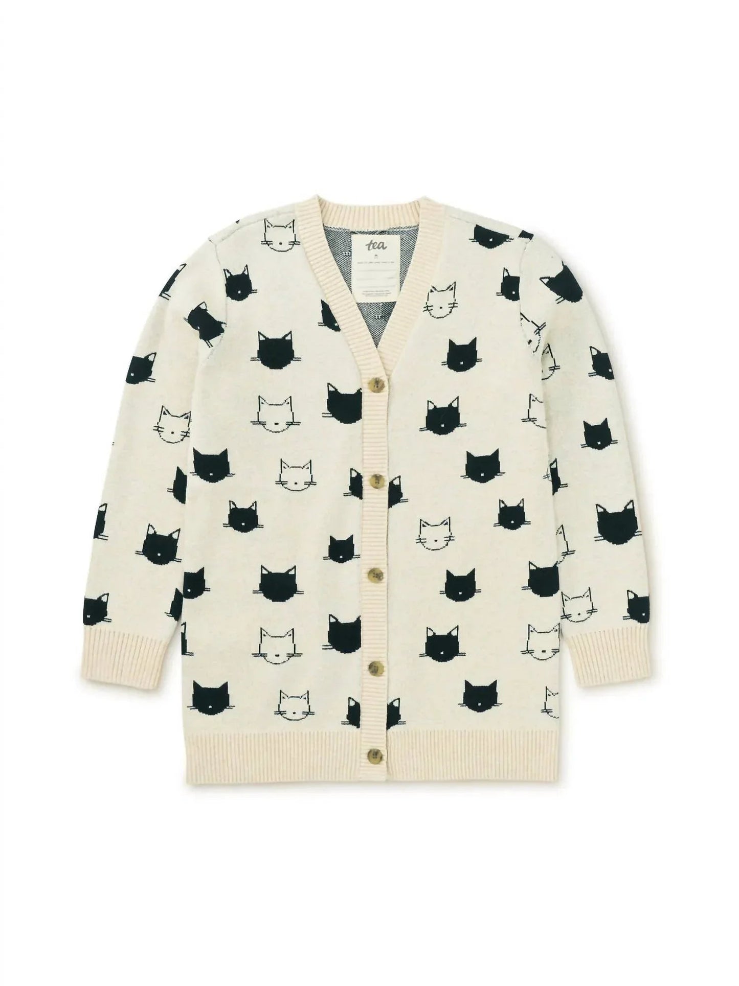 Langer Cardigan für Kinder