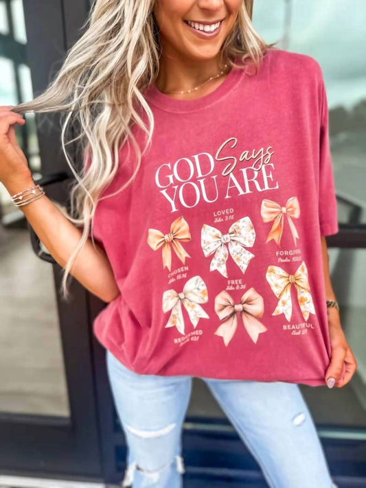 Gott sagt, du bist T-Shirt