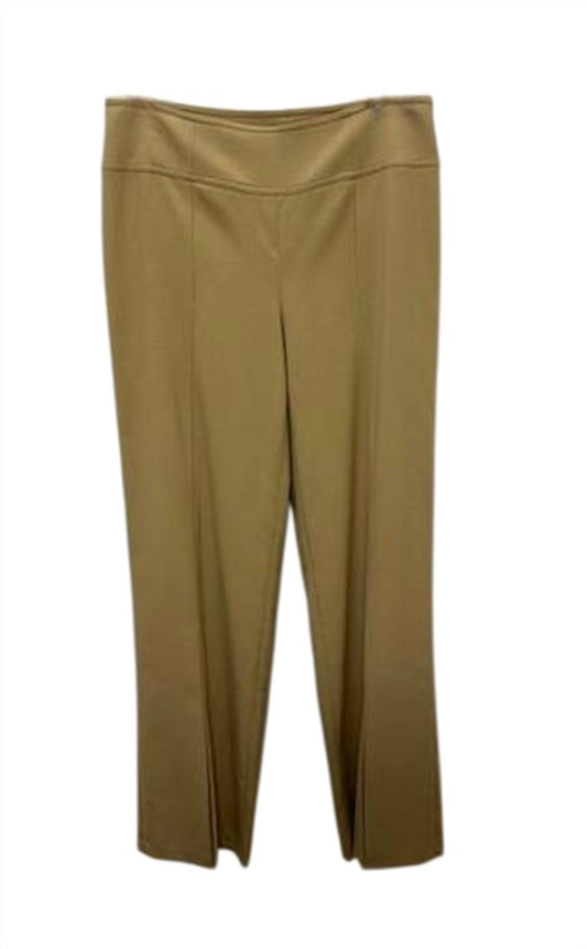 Damenhose mit geradem Bein und seitlichem Reißverschluss