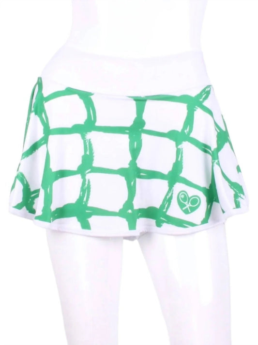 Women's Net Love "o" Tennis Skirt