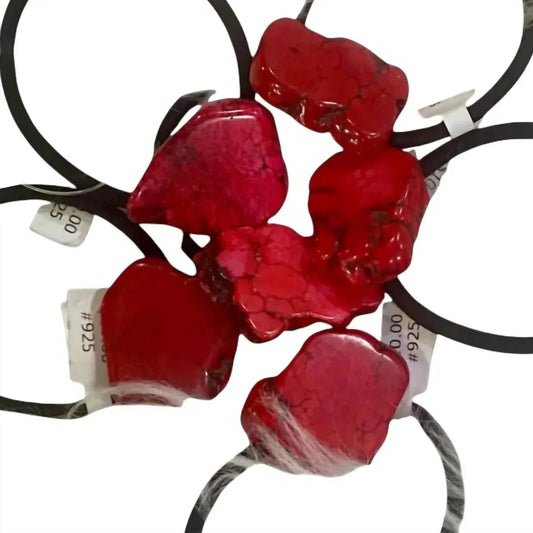 Women's Faux Stone Slab Hair Ties