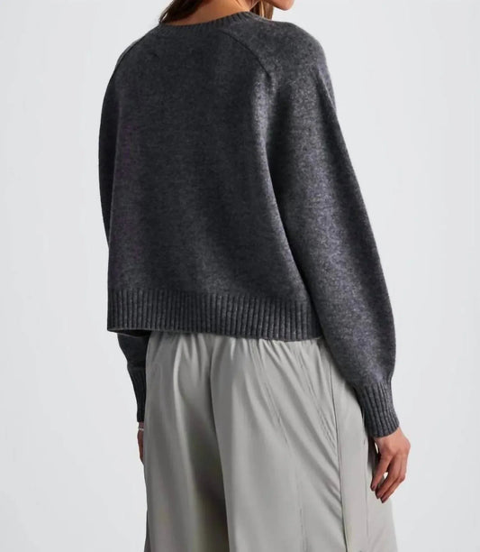 Amara Cashmere Long Sleeve Crop Top
