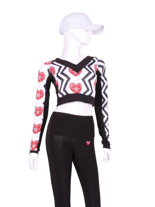 Women's Vee Crop Top