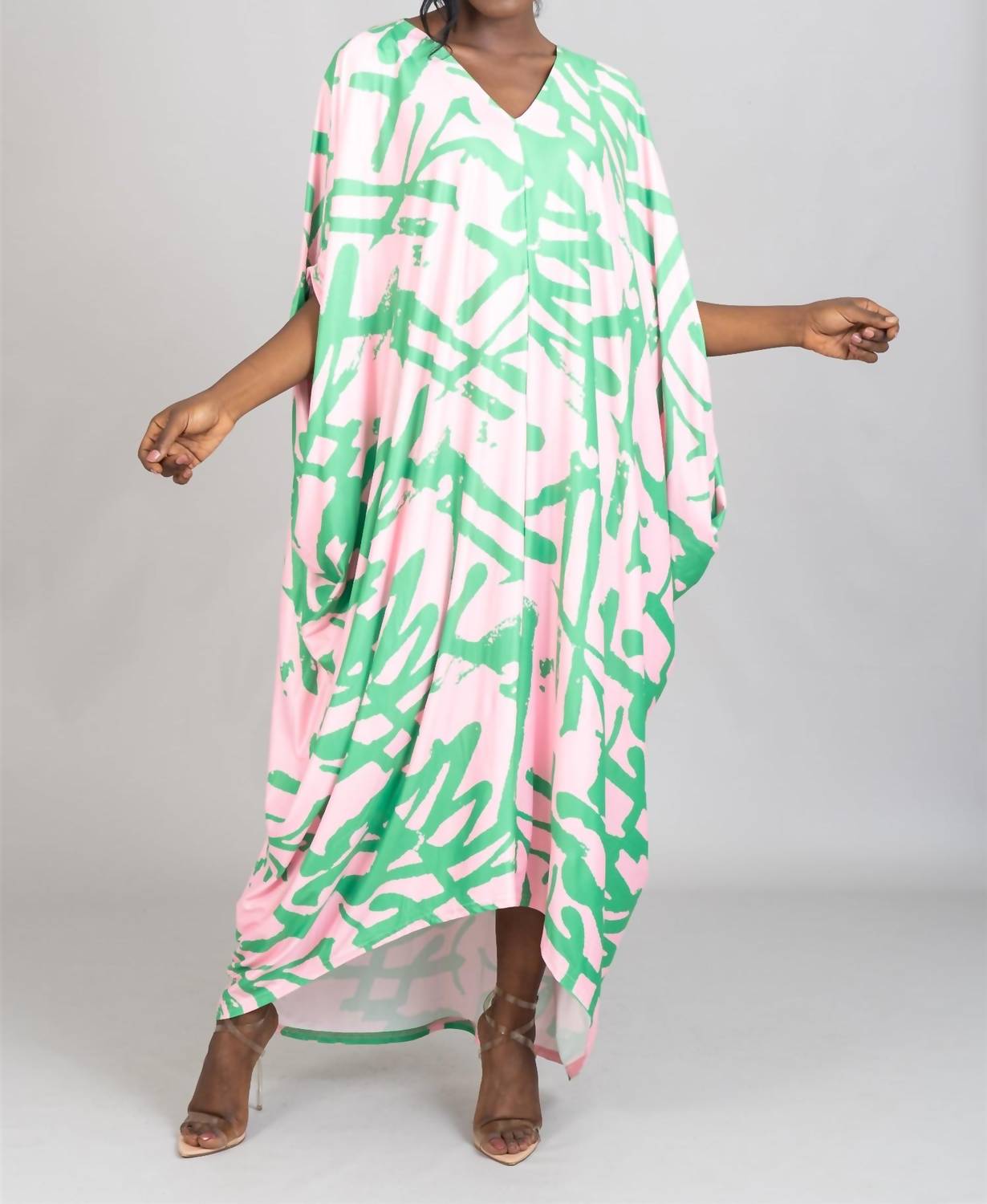 Royal Flow Kaftan Dress