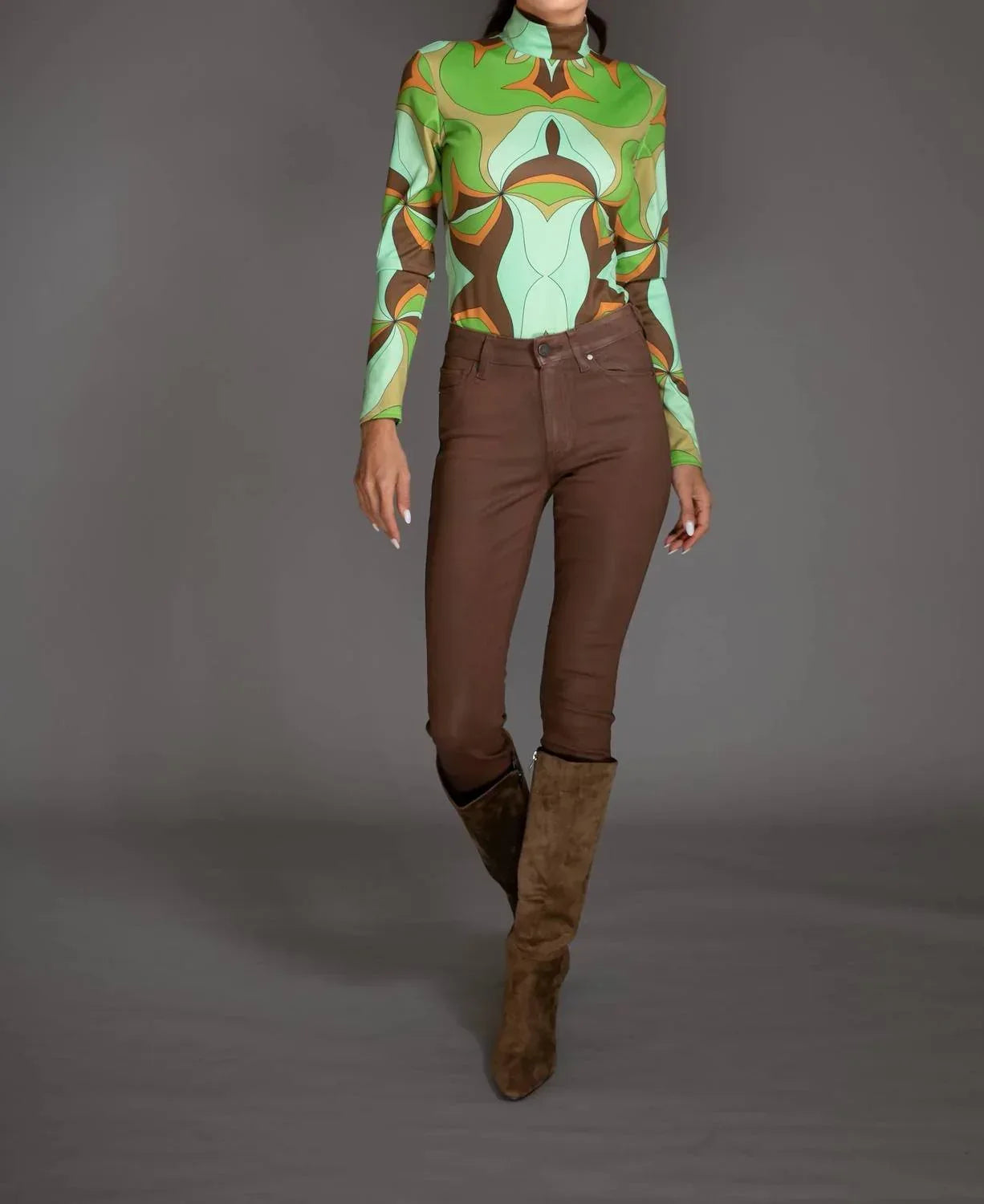 Long Sleeve Turtleneck Bodysuit