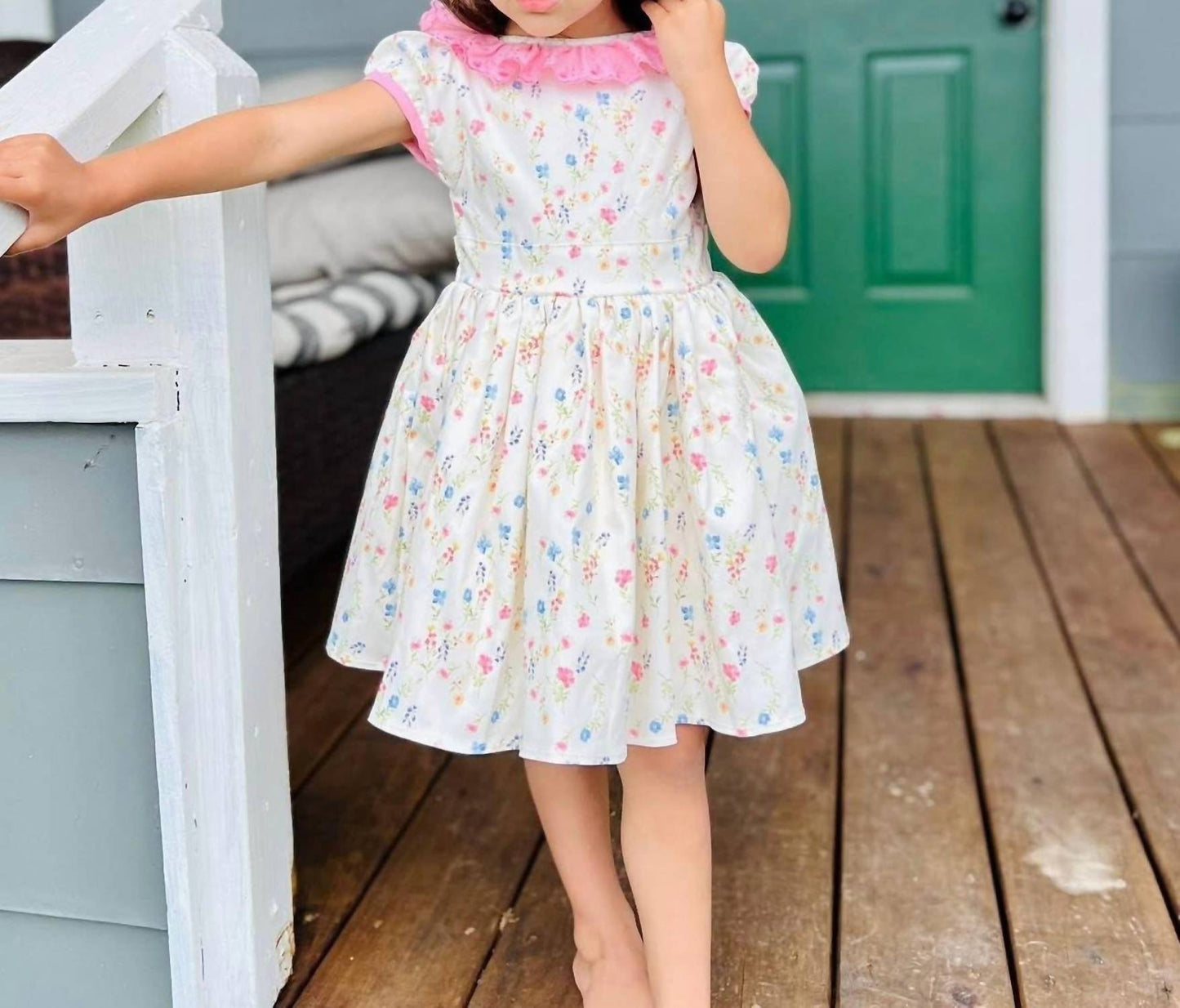 Frühlingsblumenkleid