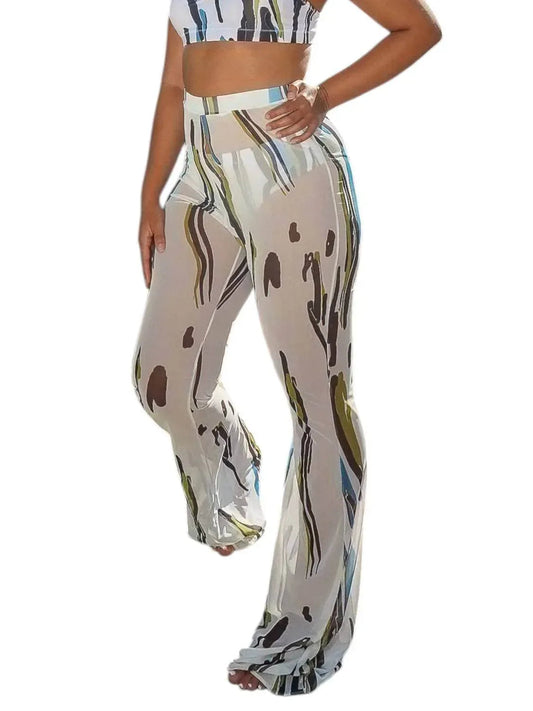 Isa Flares Mesh Pants