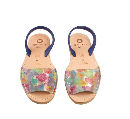 Avarca-Sandalen flach, schmal für Damen