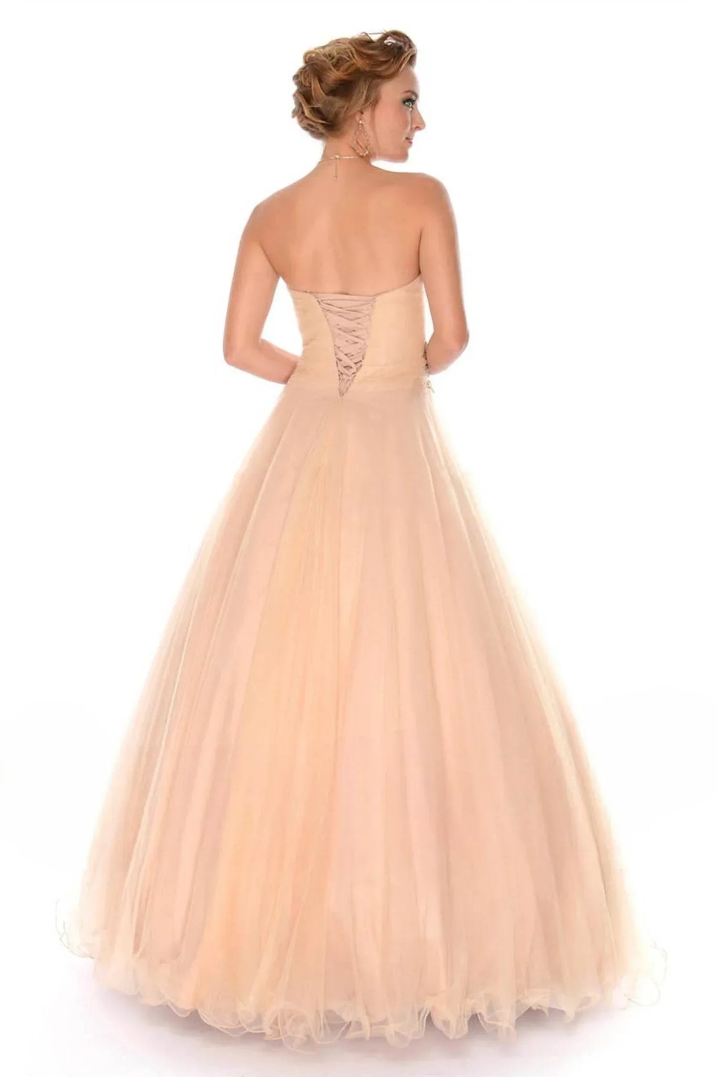 Sweetheart Strapless Beaded Ballgown
