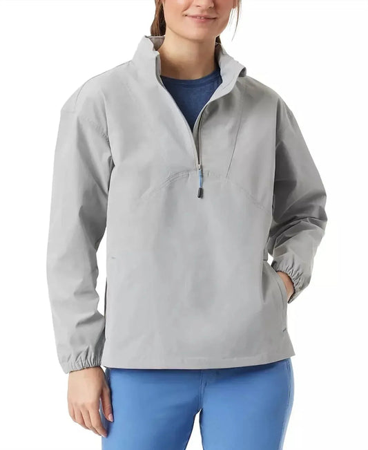 Women's Ripstop Stow-able Half-zip Jacket