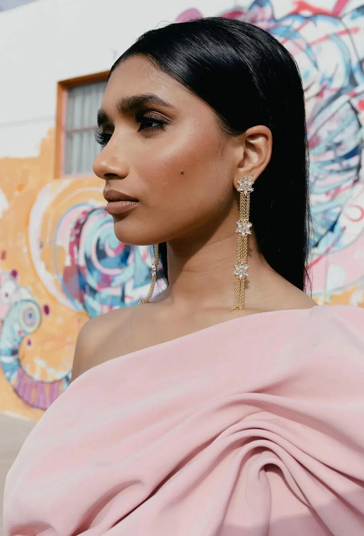Jasmine Shoulder Duster Earrings