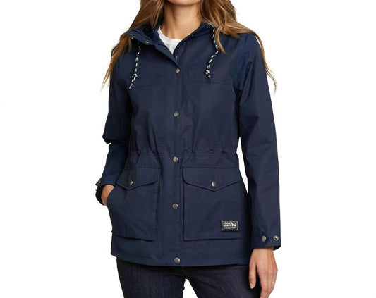 Women's Zip Up Hooded Charly Warm Rain Jacket