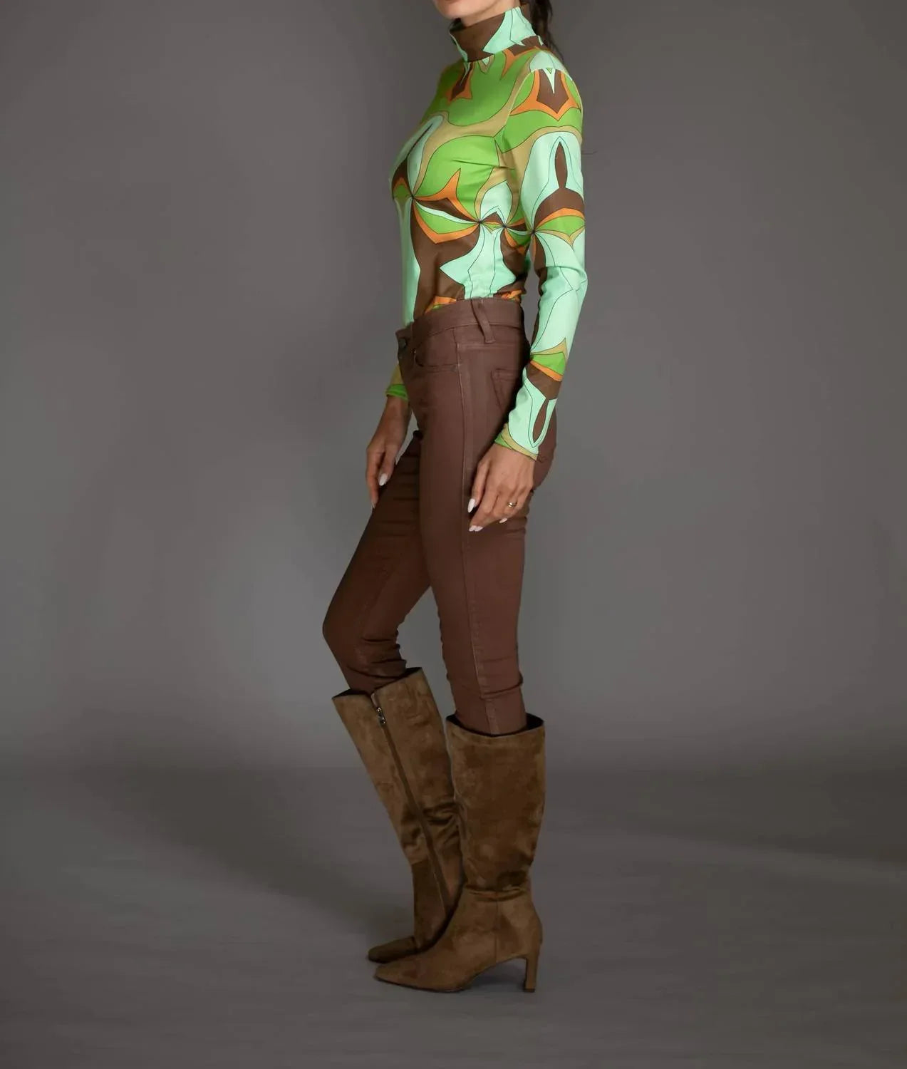 Long Sleeve Turtleneck Bodysuit