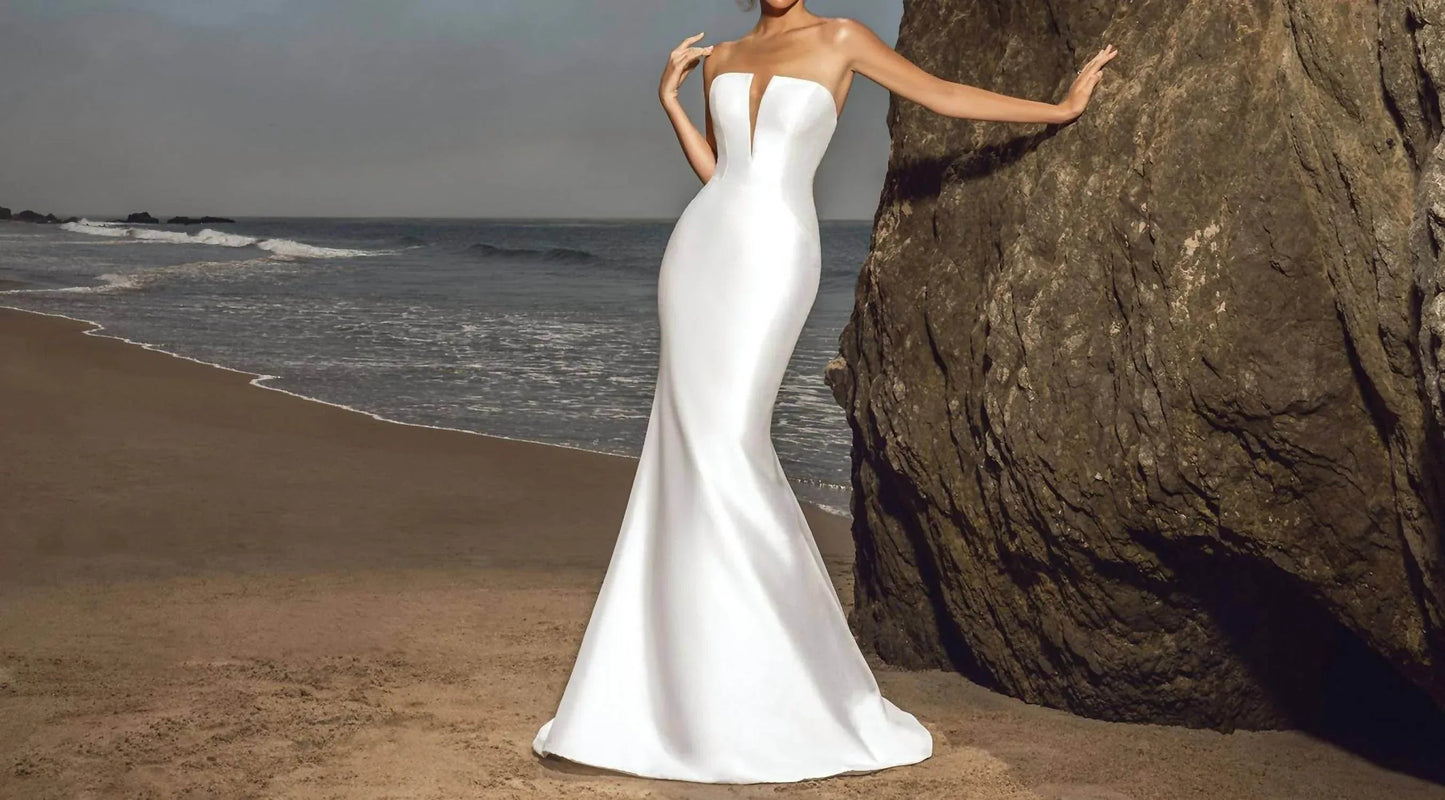 Mckenna All Over Satin Dress