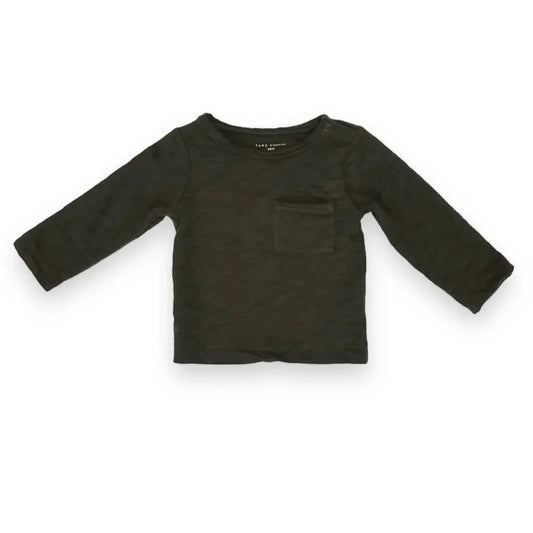 Flamé Langarmshirt mit einer Tasche für Kinder