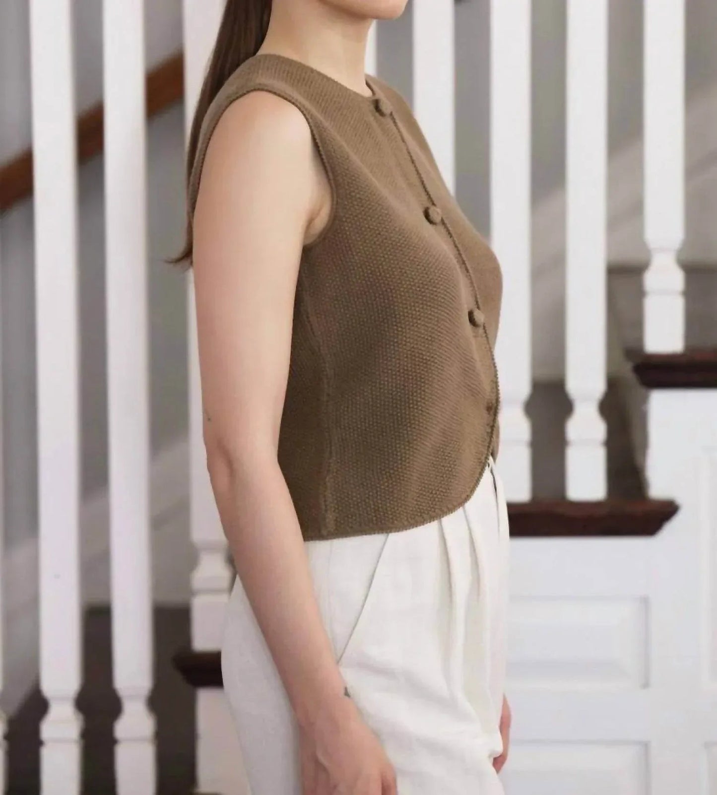 Lola Pima Cotton Vest
