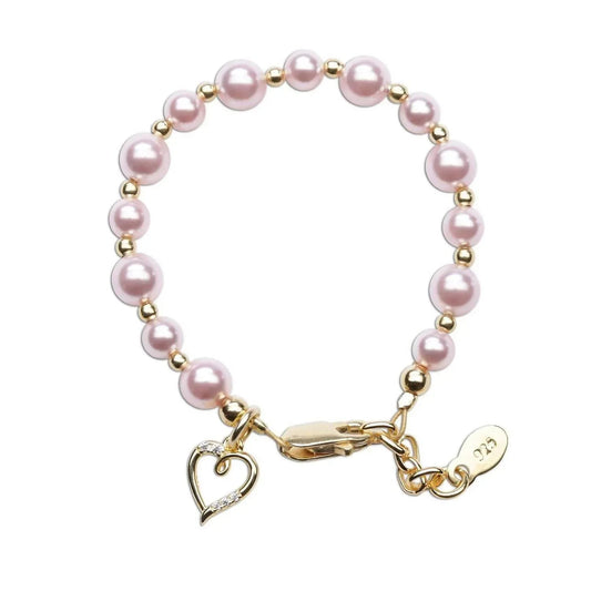 Kid's Larkin Pearl mit Herzarmband
