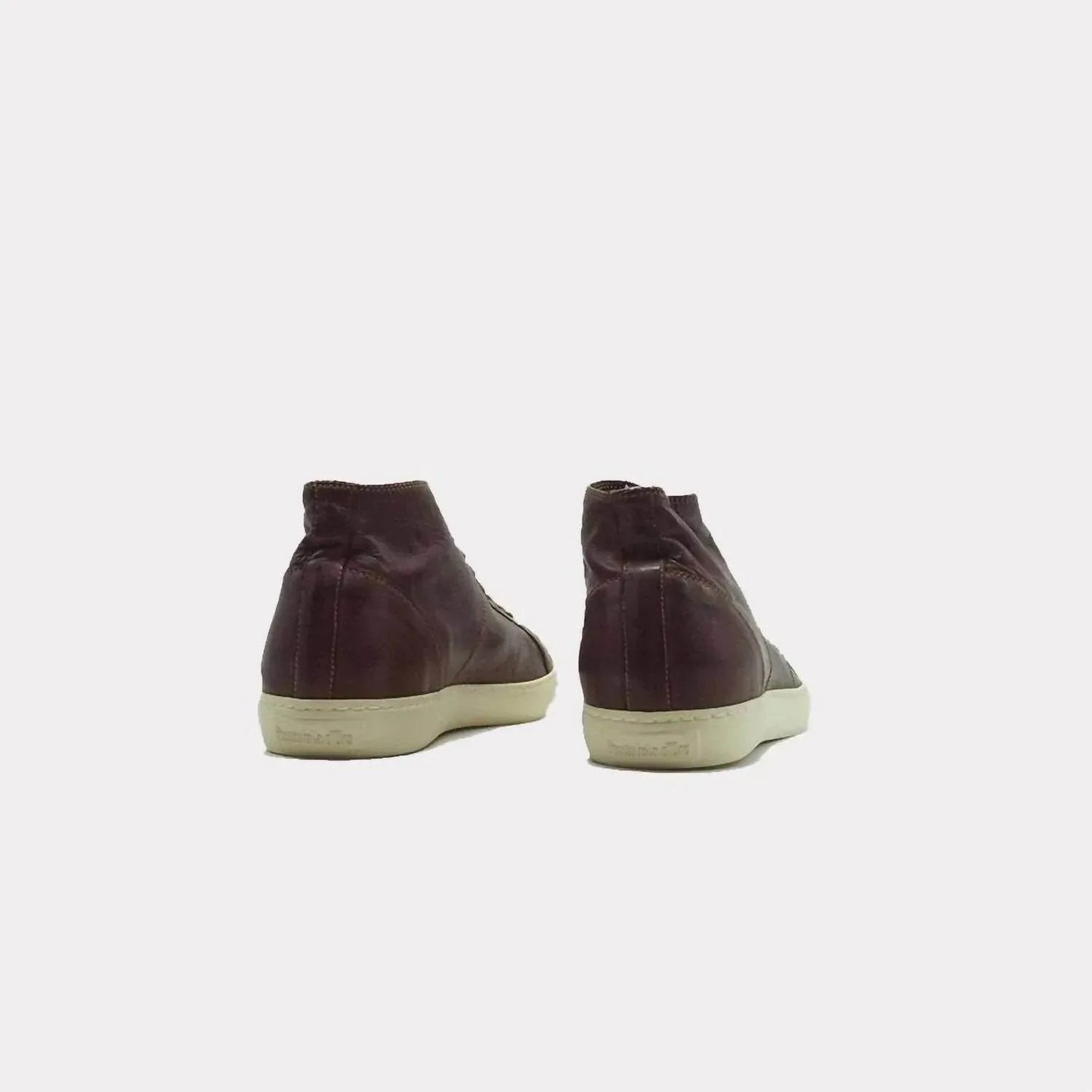 Men's Bello Mid Nappa Bianca Sneaker