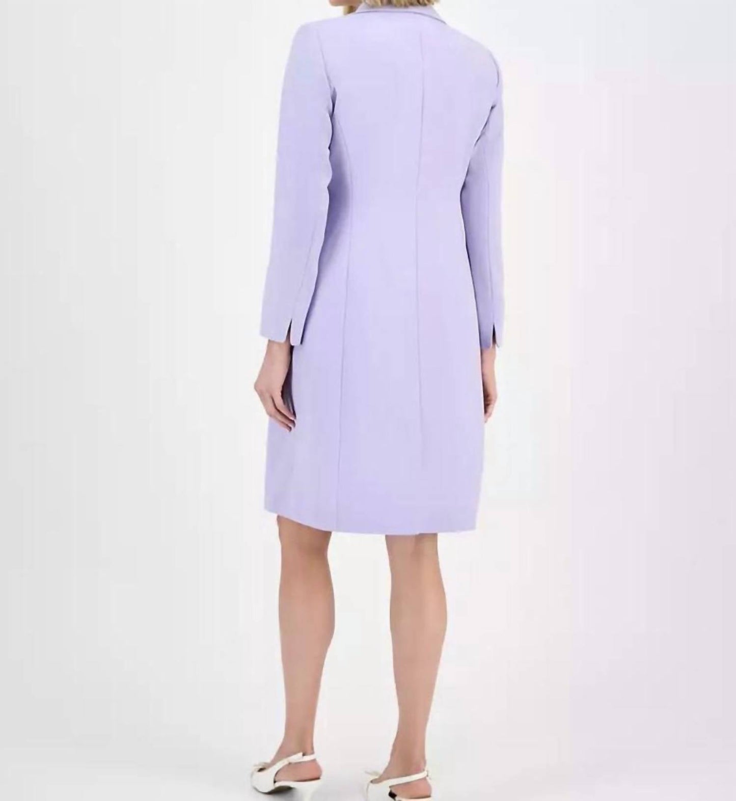 Sheath Dress And Long Matching Jacket Set