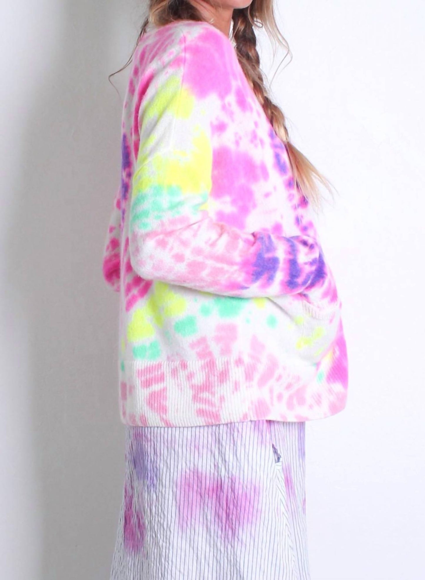 Cardigan mit langen Ärmeln und Taschen