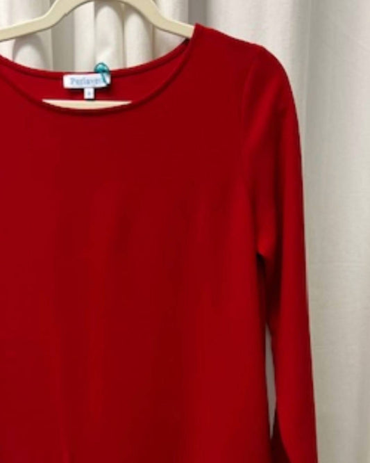 Women's Long Sleeve Round Neck Dress