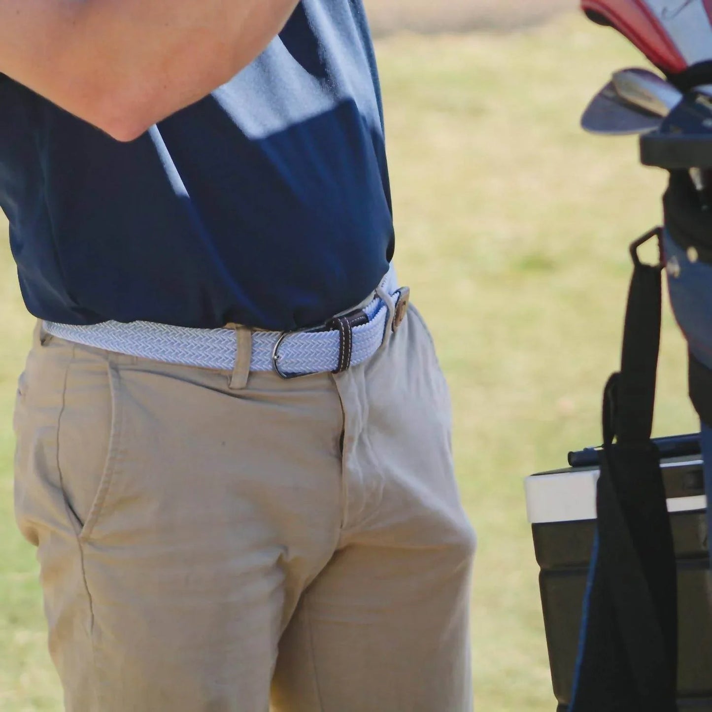 Men's Sarasota Woven Elastic Stretch Belt