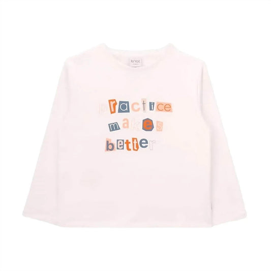 Mädchen Langarm-T-Shirt