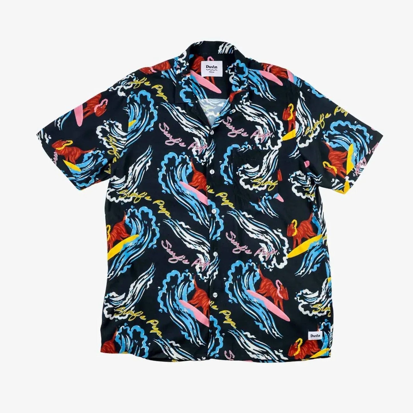 Surf's Pup Button Up Shirt