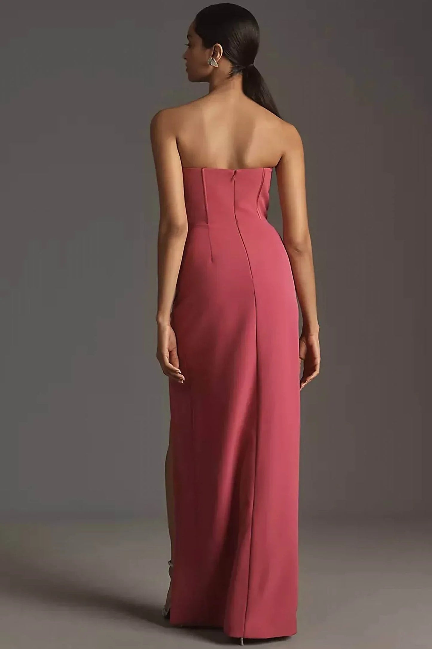 Damen trägerloses Maxikleid „Stella“
