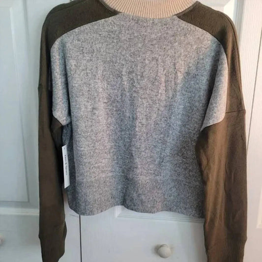 Damen-Color-Block-Pullover