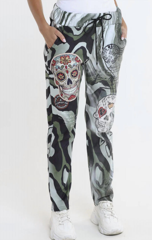 Sonya Pull-on Skull Pants