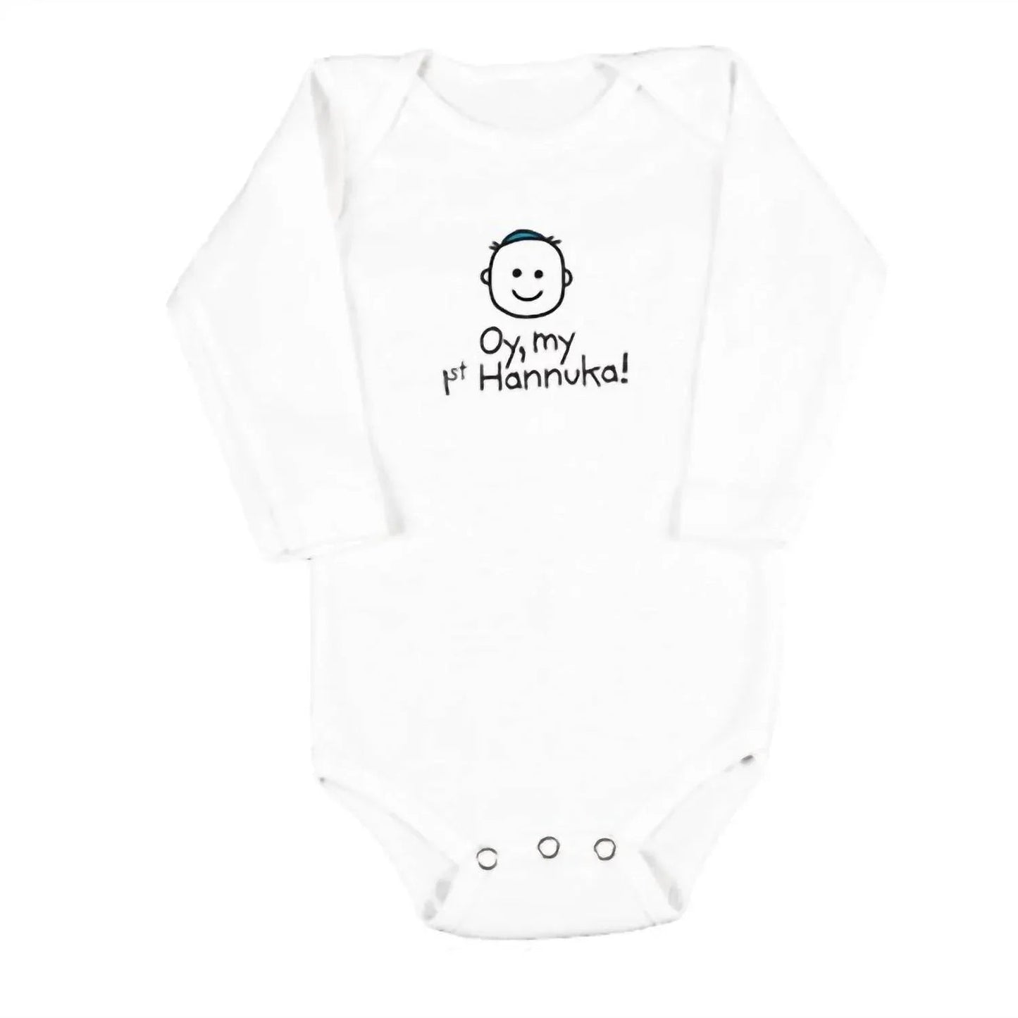 Baby Boys Oy, My 1st Chanukka Strampler