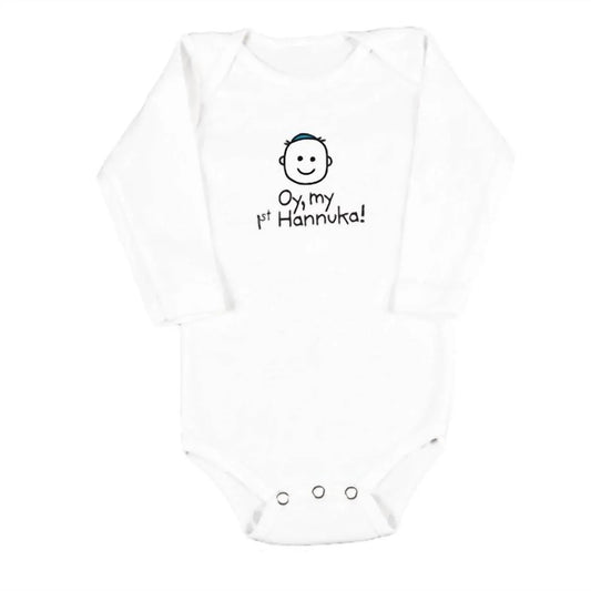 Baby Boys Oy, My 1st Hannuka Onesie