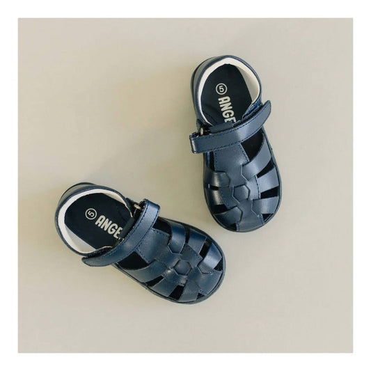 Boy's Mack Leather Fisherman Sandal - Toddler