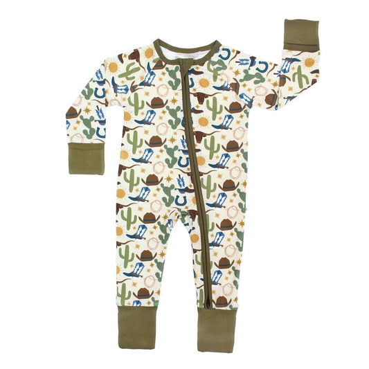 Baby's Pajama Convertible Footie Romper