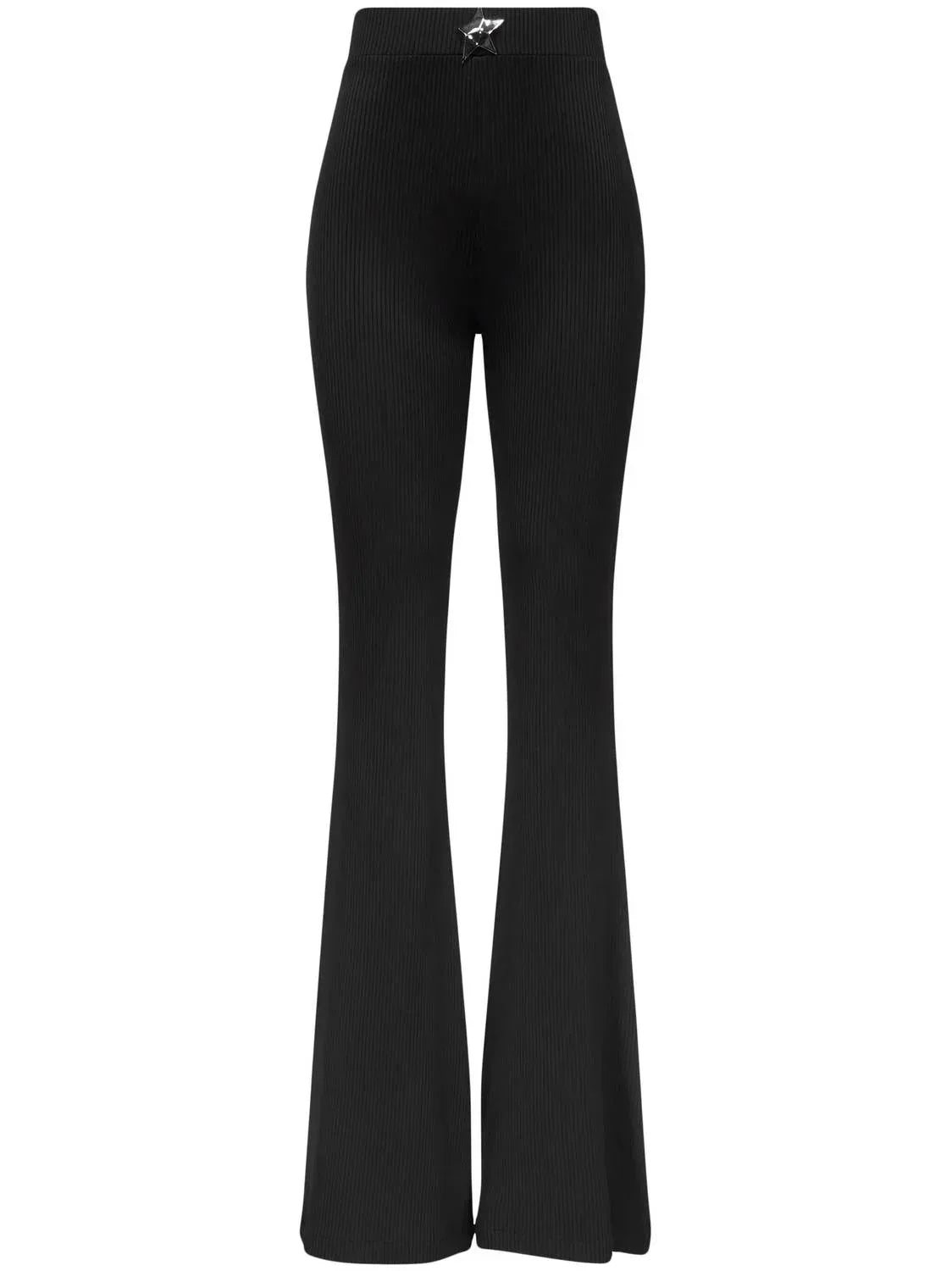 Star Stud Flare Pants