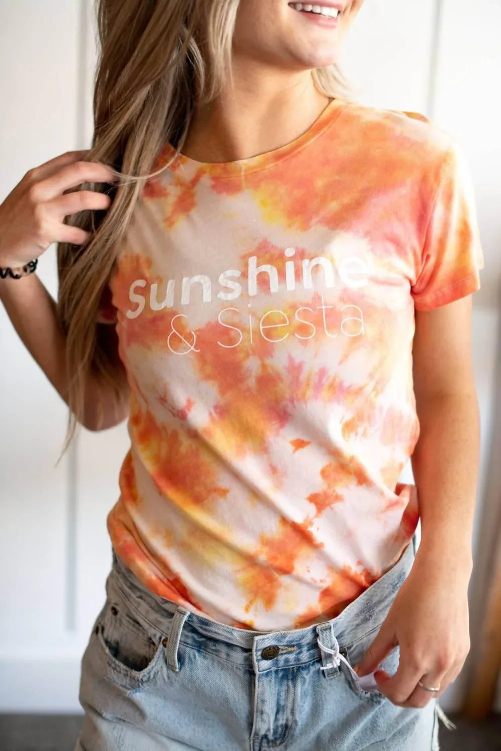 Sunshine & Siesta Batik-T-Shirt
