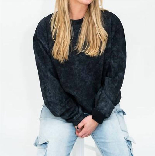 Acidwash Adult Sweatshirt Top