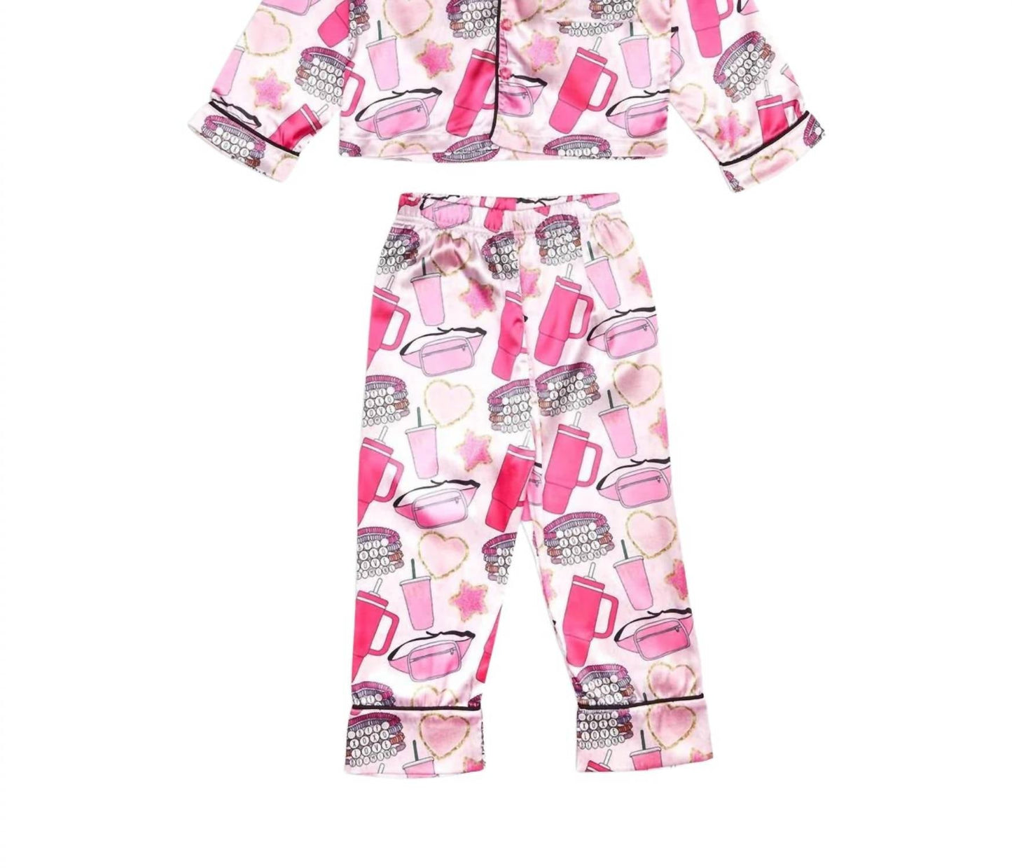 Girl's Trendy Girl Silky Set